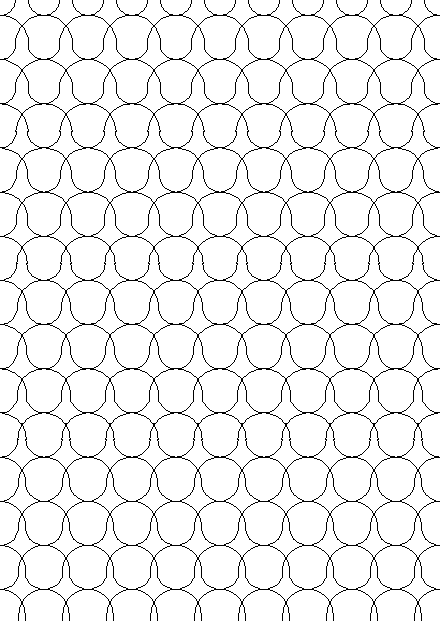 Truchet weave preview generated by PlotterForge