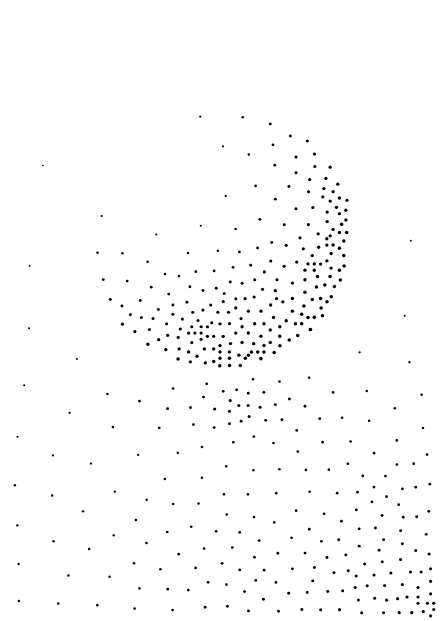 Voronoi stippling preview generated by PlotterForge